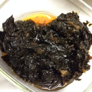 残った巻き寿司海苔で”梅肉入り海苔佃煮”